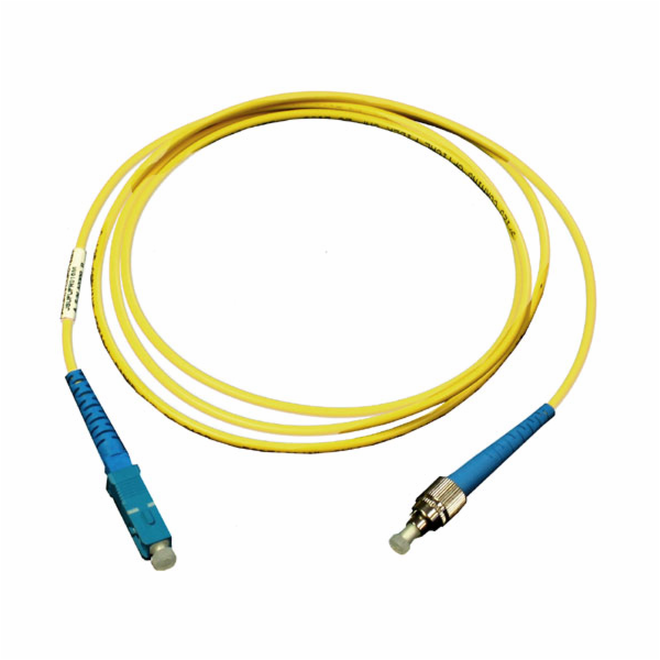 Optický patchcord 9/125 SC - FC, PC  2m, OS2