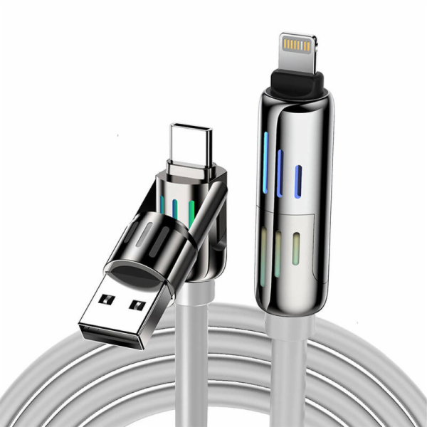 Blitzwolf BW-HDC6 4-in-1 USB-C/USB-A to USB-C/Lightning c...