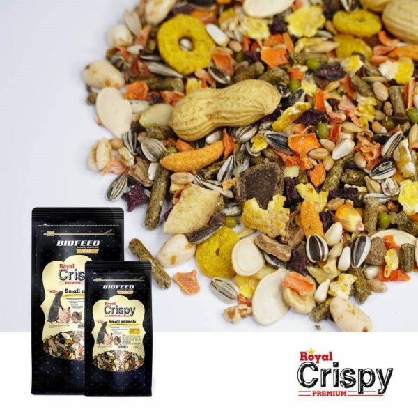 BIOFEED Royal Crispy Premium Small Animals - krmivo pro h...