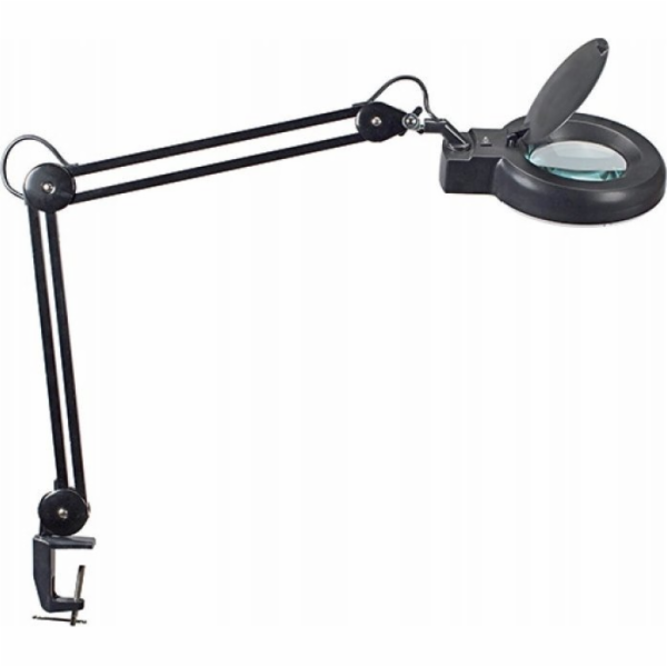 Maul  LED stolní lampa Lupenleuchte Viso s Klemmfuß schwarz
