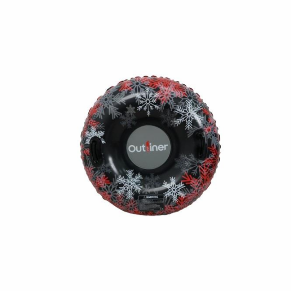 Nafukovací skluzavka Outliner KS-1001, černá/červená 81cm