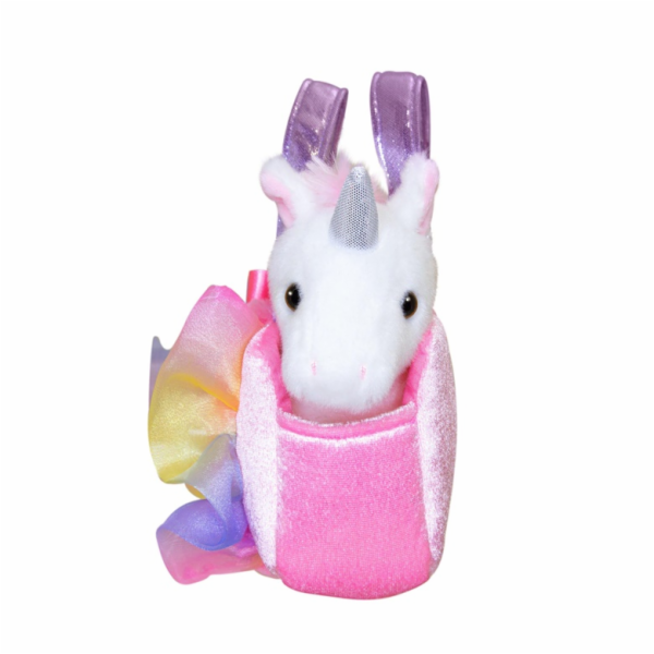 Kabelka Aurora Fancy Pals Plyšový jednorožec, 20 cm