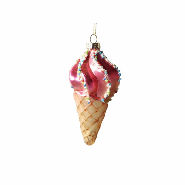 Ozdoby  na vánoční stromeček Christmas Touch Ice cream, p...