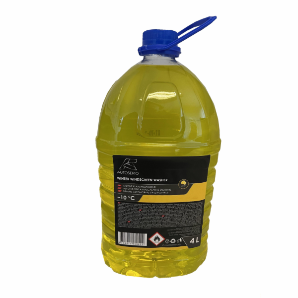 Prostředek na mytí oken Autoserio, zimní, 4 l, -10 °C