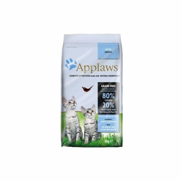 Suché krmivo pro kočky Applaws Kitten Chicken, 2 kg