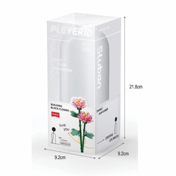 Konstruktor Sluban Flowers pivoňky M38-B1101-05