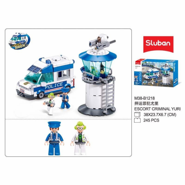 Konstruktor Sluban Metropolis M38-B1218, plast