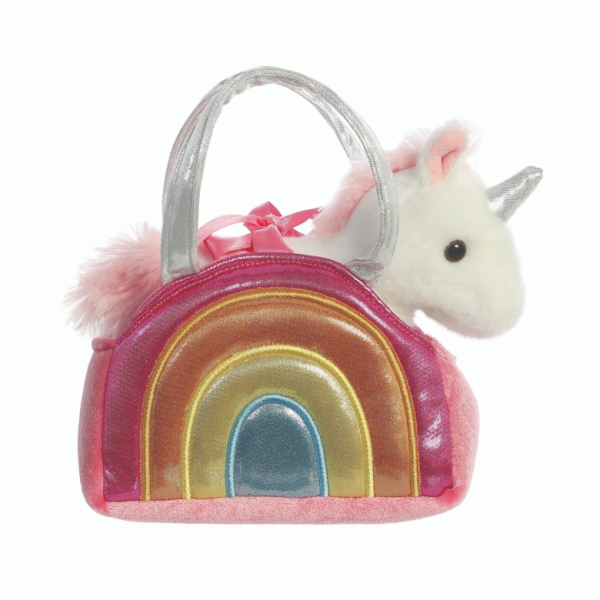 Plyšová hračka Aurora Unicorn In Bag 181171A, 17 cm