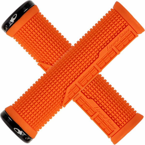 Lizard Skins  MACHINE LOCK-ON rukojeti řídítek oranžová (...