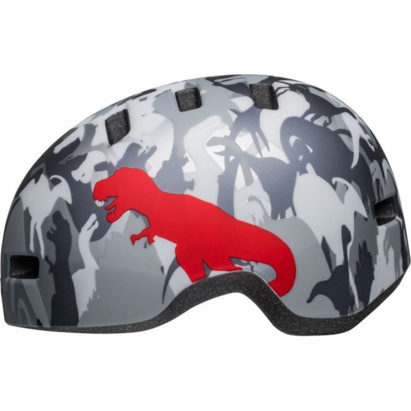 Bell Lil Dětská helma RIPPER matný šedý stříbrný kamosaur...