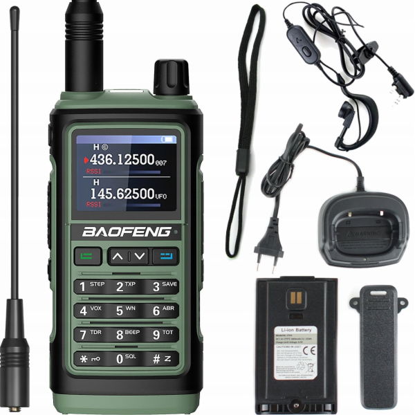 BAOFENG UV-17E WALKIE-TALKIE zelená