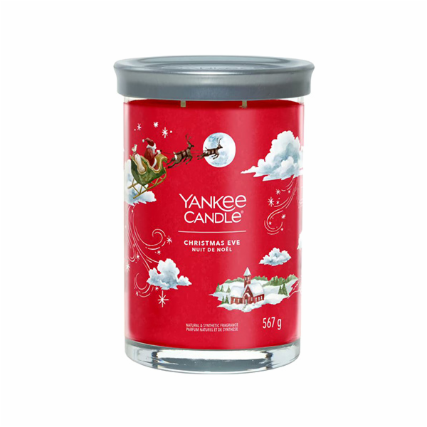 Svíčka ve skleněném válci Yankee Candle, Štědrý večer, 567 g