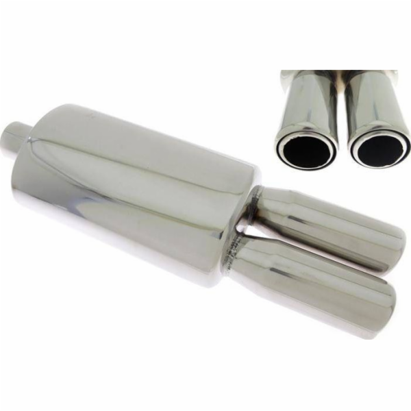 TurboWorks_D Koncový tlumič výfuku TurboWorks 2x76mm vstu...