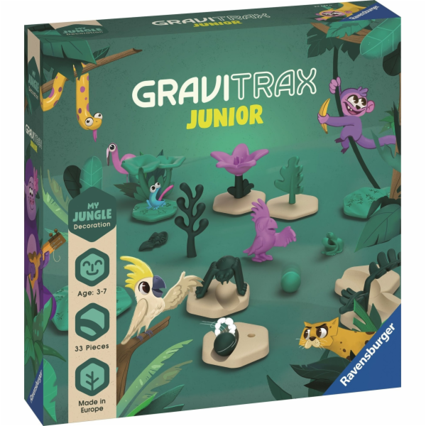 Ravensburger GraviTrax Junior Extension Jungle, dráha