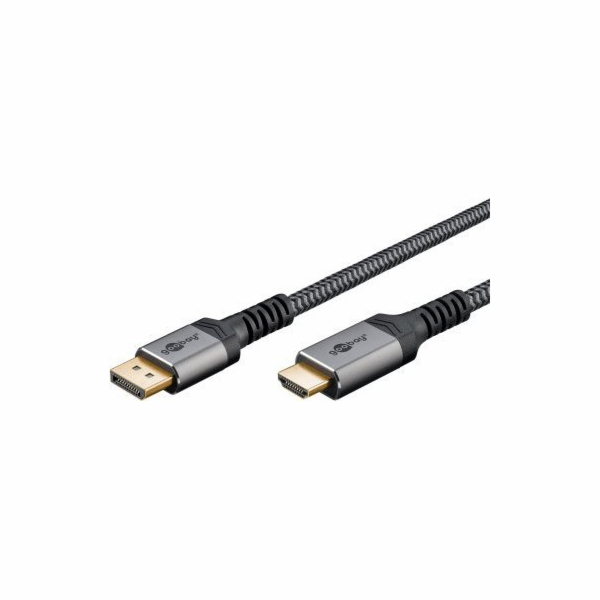 goobay Plus DisplayPort > Kabel adaptéru HDMI, 4K @ 60 Hz