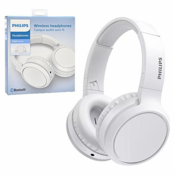 Sluchátka Philips TAH5205, bílá