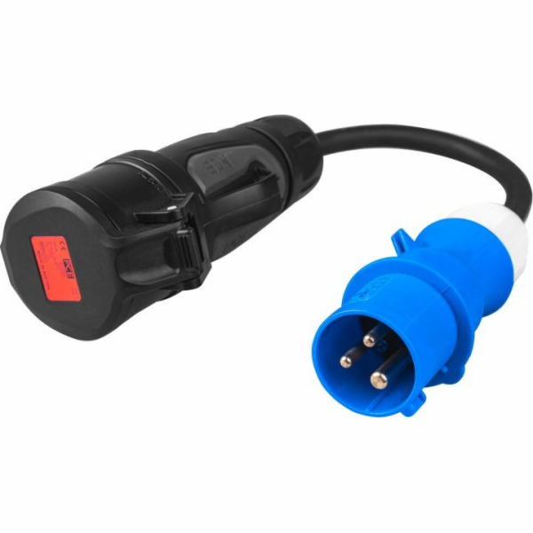 Zelený napájecí adaptér pro zelené články Červený CEE 16A...