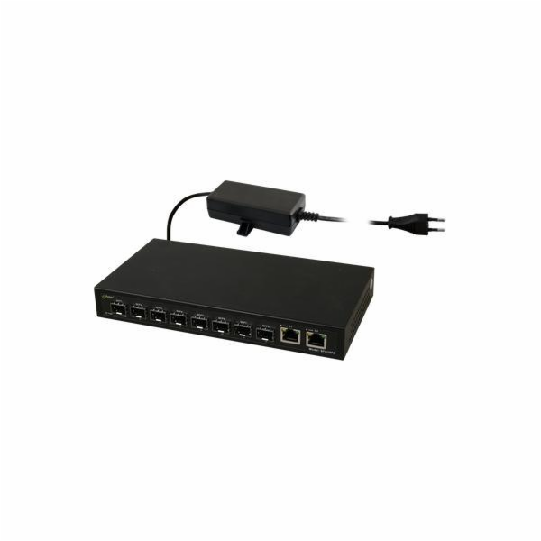 Optický přepínač Pulsar PULSAR SFG10F8 (8xSFP, 2xRJ45)