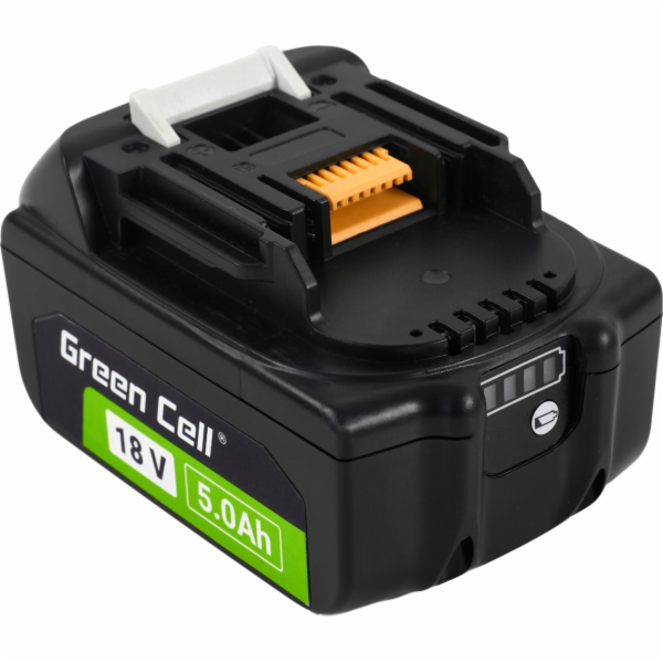 Zelená baterie Green Cell pro Makita LXT 18V 5Ah náhradní...