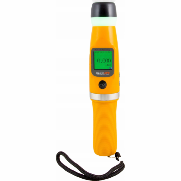 Alcolife F7 alkohol tester, oranžový