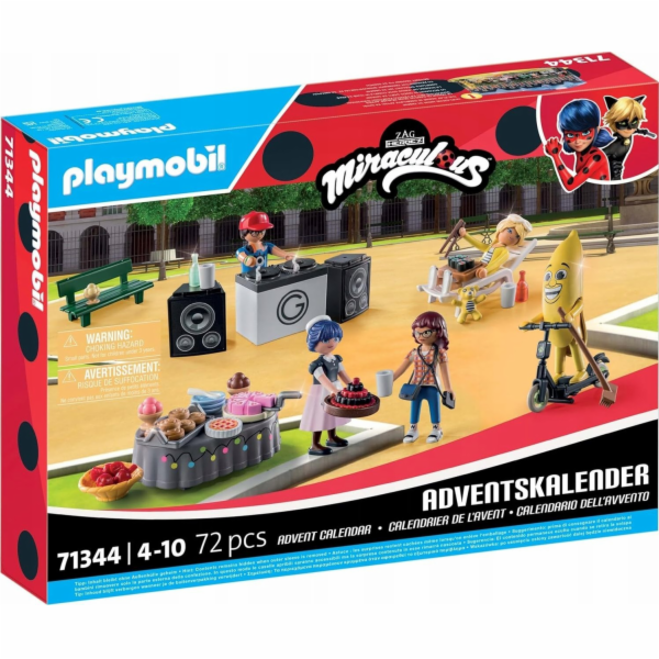 PLAYMOBIL 71344 Zázračný adventní kalendář: Piknik v Paří...