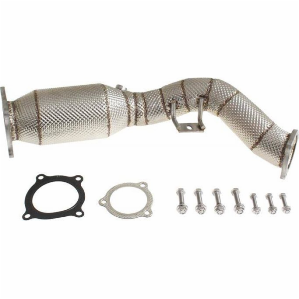 TurboWorks Downpipe Audi A4 A5 Quattro Q5 2.0 T Tepelný štít