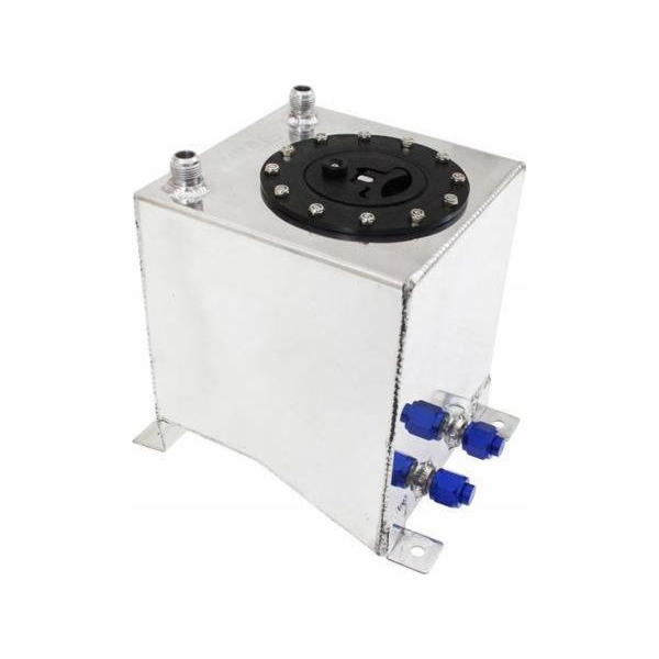 TurboWorks palivová nádrž 20L stříbrná