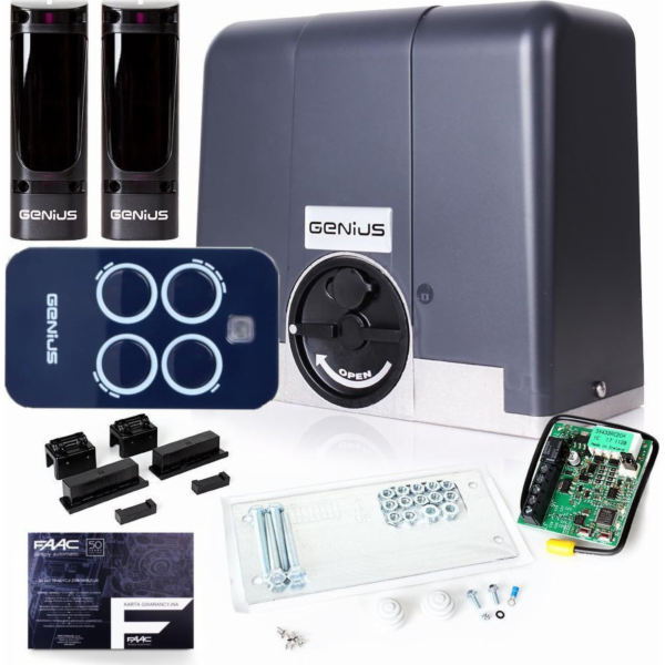 Sada Genius Genius Blizzard 900 pro posuvné brány 900 kg