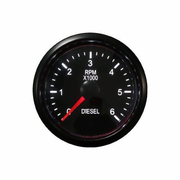 Auto GAUGE Clock AUTO GAUGE 52mm T270 Diesel Otáčkoměr