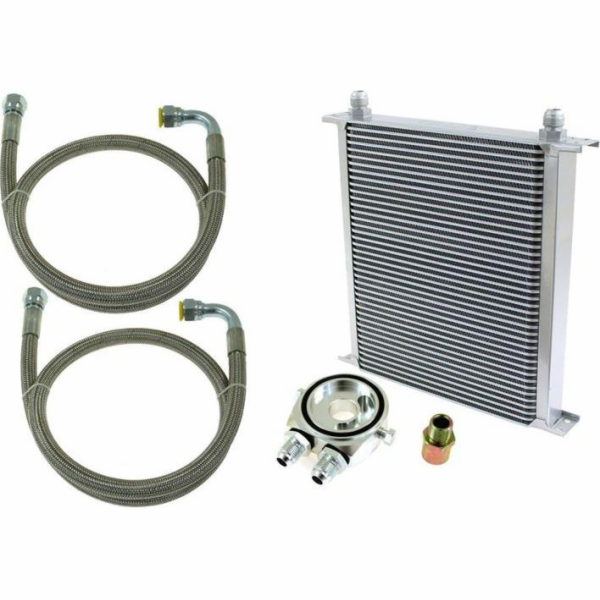 Chladič oleje TurboWorks  40řadý 260x315x50 AN10 stříbrný