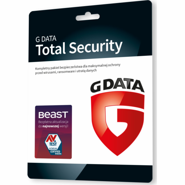 Gdata Total Security pro 2 zařízení na 24 měsíců (C1003KK...