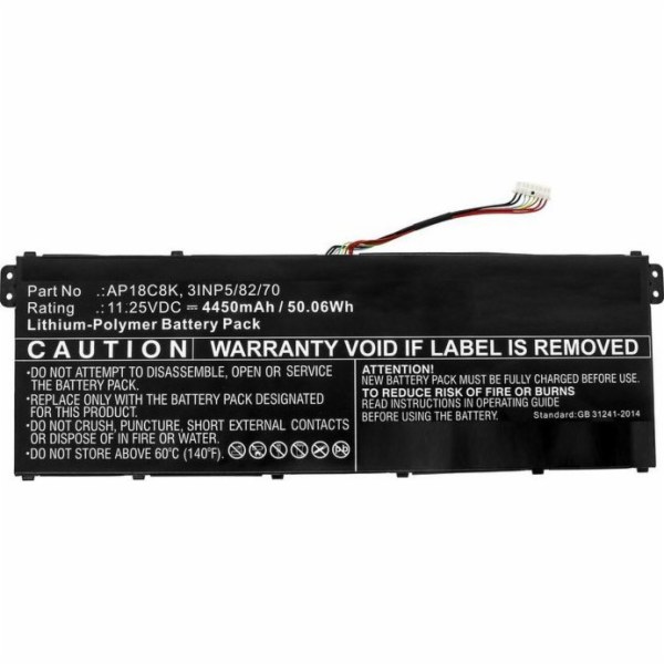 Baterie do notebooku CoreParts pro Acer