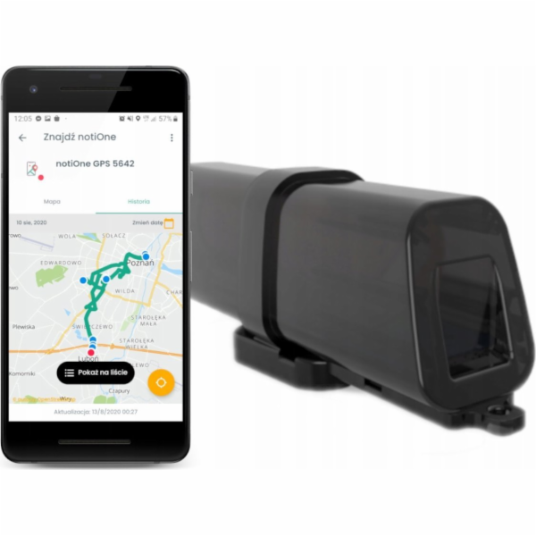 NOTIONE GPS PLUS UNIVERSAL BLACK LOCALIZER GPS modul
