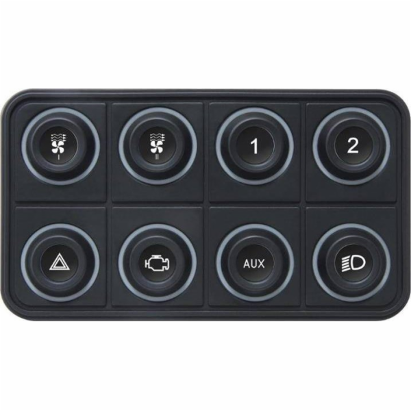Ecumaster Klávesnice Ecumaster CAN BUS - 10 pozic RGB