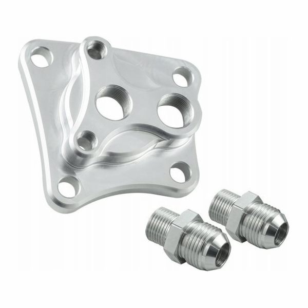 Adaptér chladiče oleje PMC  Nissan RB + vsuvky 18x1,5 AN10