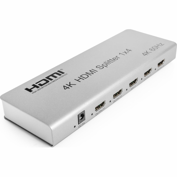 Spacetronik HDMI Splitter 1x4 SPH-RS104_V46 4K 60 Hz CEC