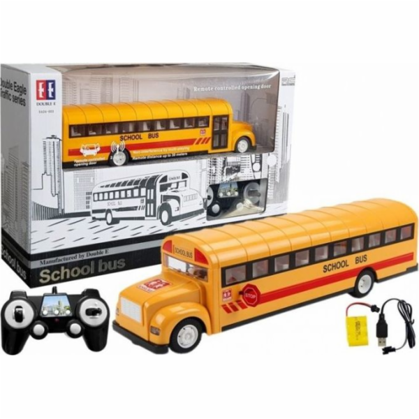 Lean Sport žlutý dálkově ovládaný školní autobus (4690)