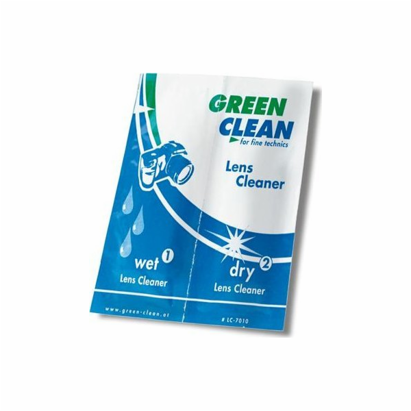 Green Clean Sada vlhkých + suchých hadříků - 100 sad.