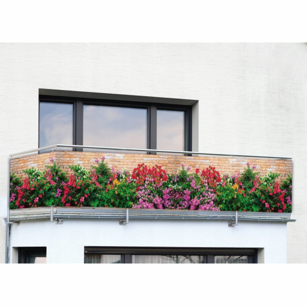 Maximex Floral balkónový kryt, 5 m x 85 cm