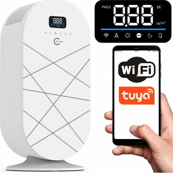 Carruzzo Q34P čistička vzduchu AIR PURIFIER HEPA IONIZER ...