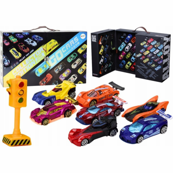 LeanToys Sada pružin v kufru Sportovní auta Silniční sign...