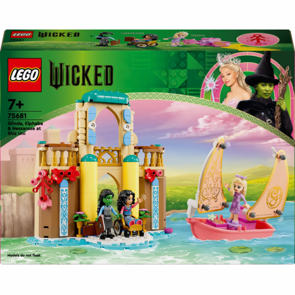 LEGO 75681 Wicked Glinda, Elphaba a Nessarose na Shiz Uni...