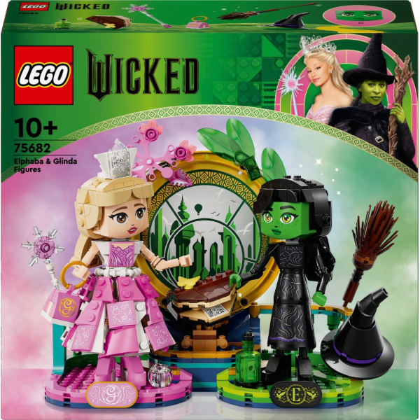 LEGO 75682 Zlá Elphaba a Glinda, stavebnice