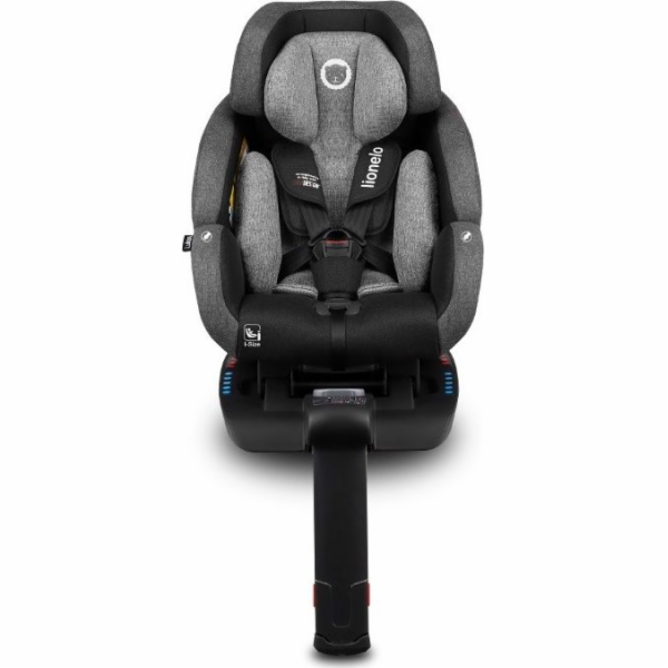 Autosedačka Lionelo Lukas 0-18kg černá a šedá