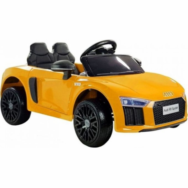 Audi R8 Spyder Žlutá na baterie  sportovní auto