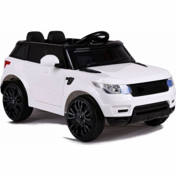 sportovní auto s baterií HL1638 bílé