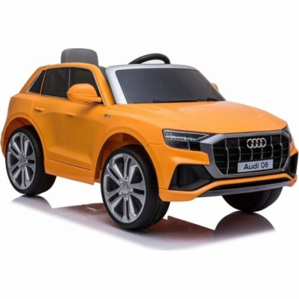 sportovní auto na baterie Audi Q8 JJ2066 žluté lakované