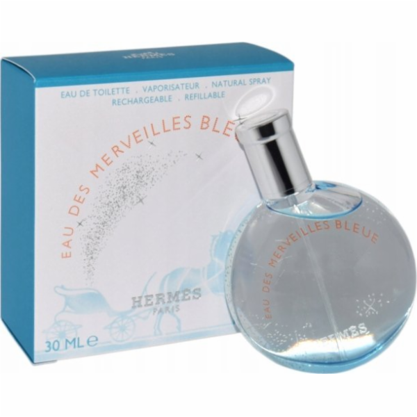 Hermes  EAU DES MERVEILESS BLEUE (W) EDT/S 30ML PLNITELNÁ