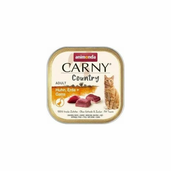 ANIMONDA Carny Country kuře, kachna + husa - mokré krmivo...