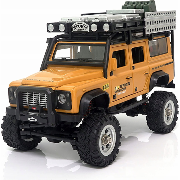 Amewi  RC Auto D90X28 Crawler 4WD Li-Po Akku 300mAh gelb /8+